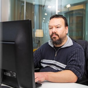 Anders Benke, utvecklare på Dalarna Digital