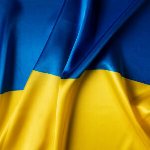 Ukraina flagga