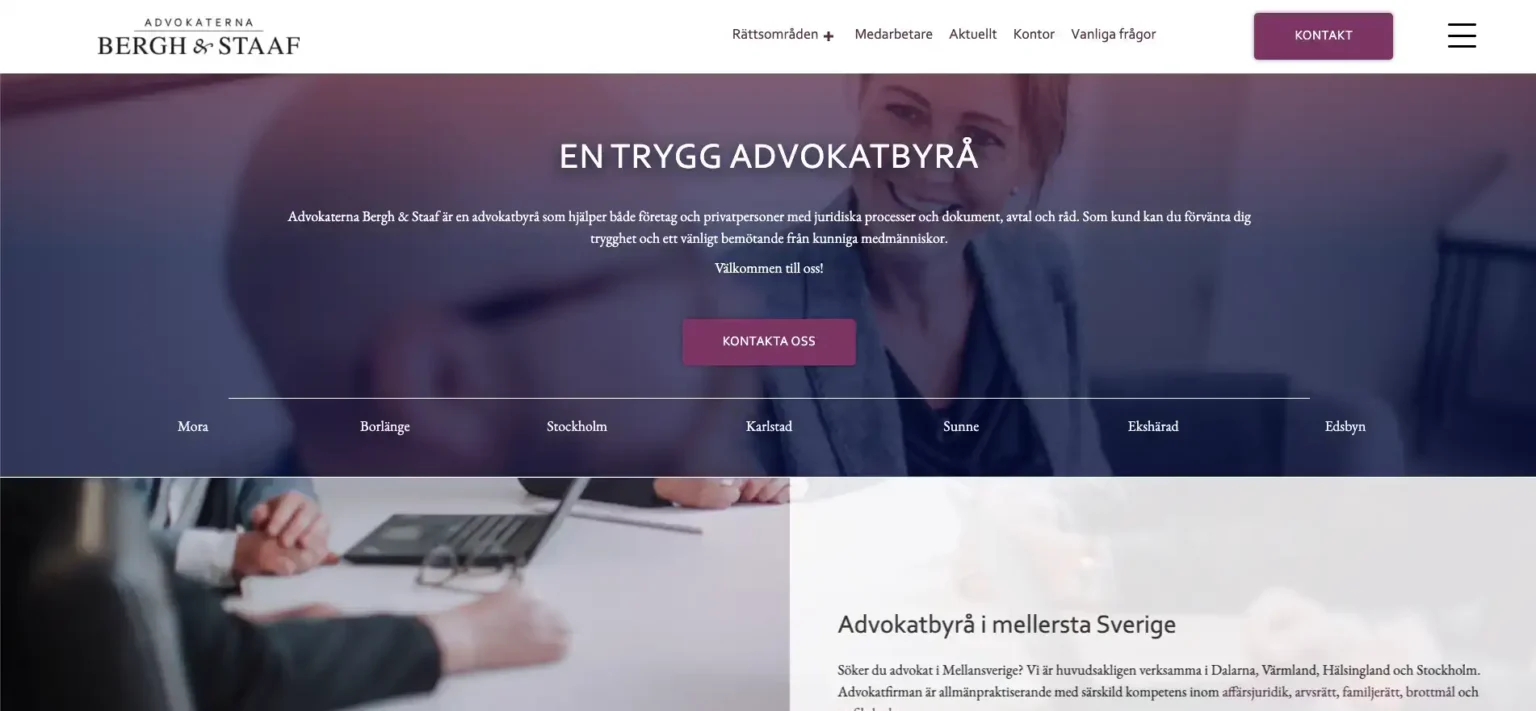 Bergh och Staafs webbisda