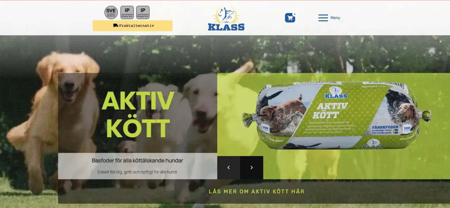 Klassfoders webbsida