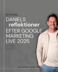 Daniel's reflections after Google Marketing Live 2025