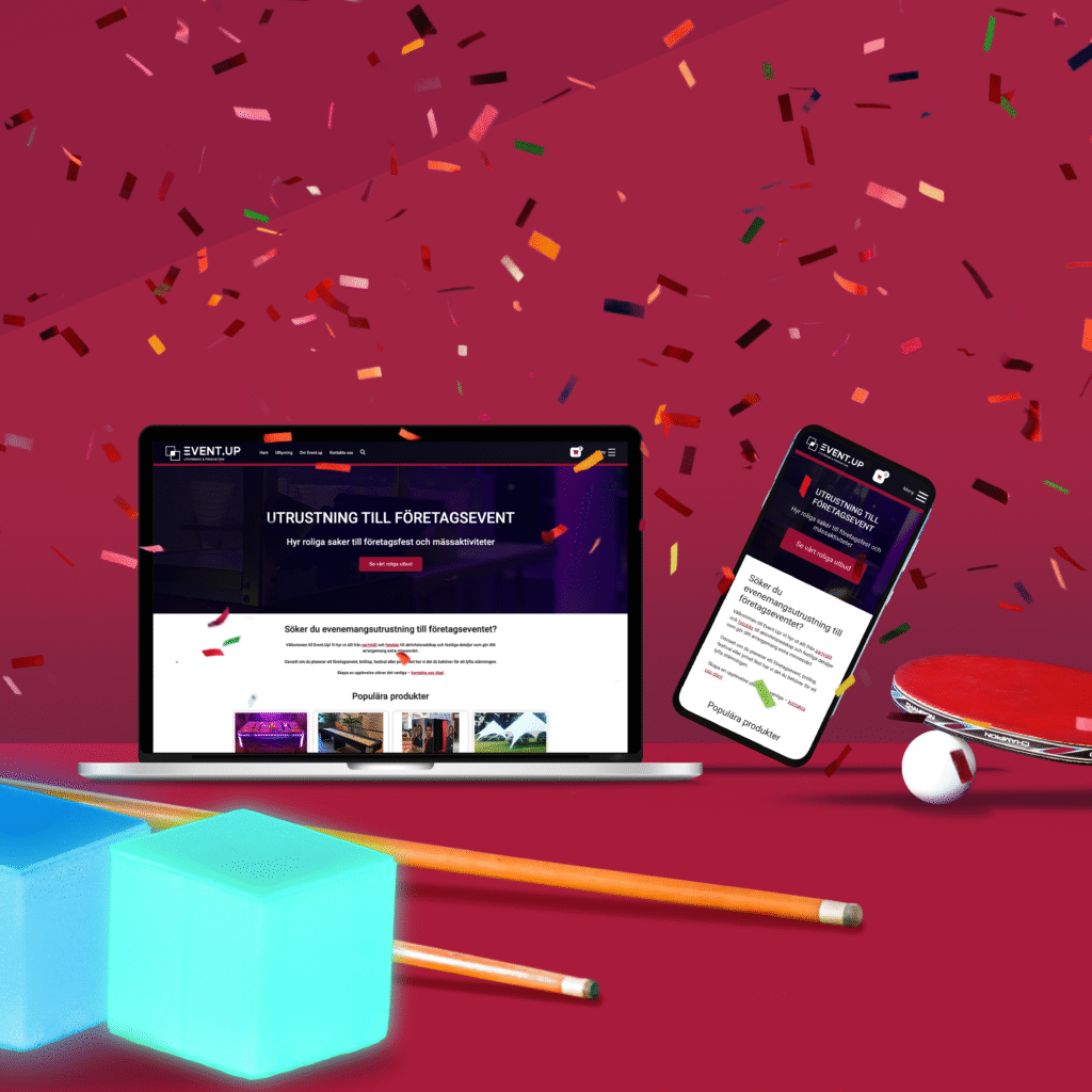 Nya möjligheter för EventUp med ny digital närvaro