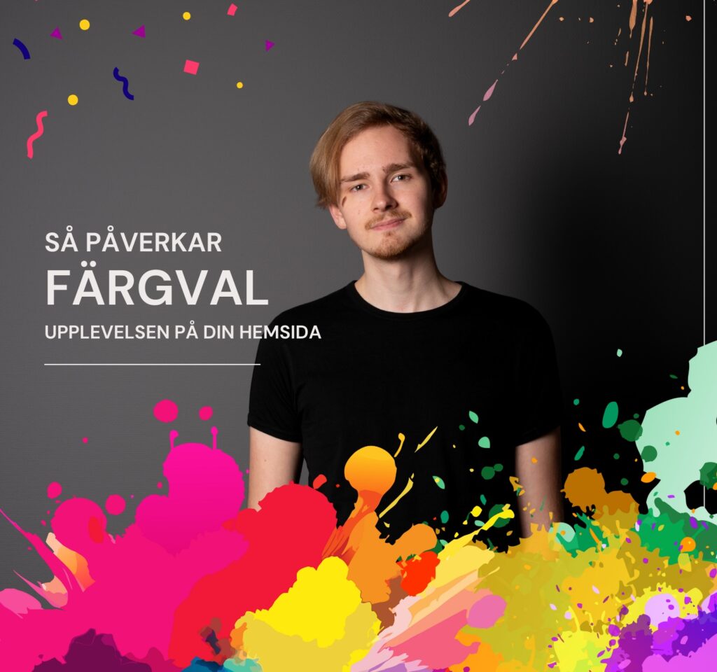 Så påverkar färgval upplevelsen på din hemsida