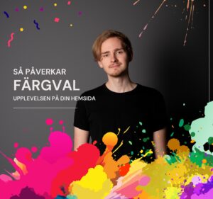 How colour choices affect the experience on your website