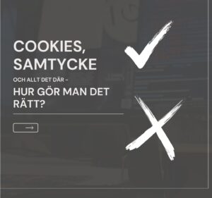 Cookies, consent and all that stuff – how do you do it right?
