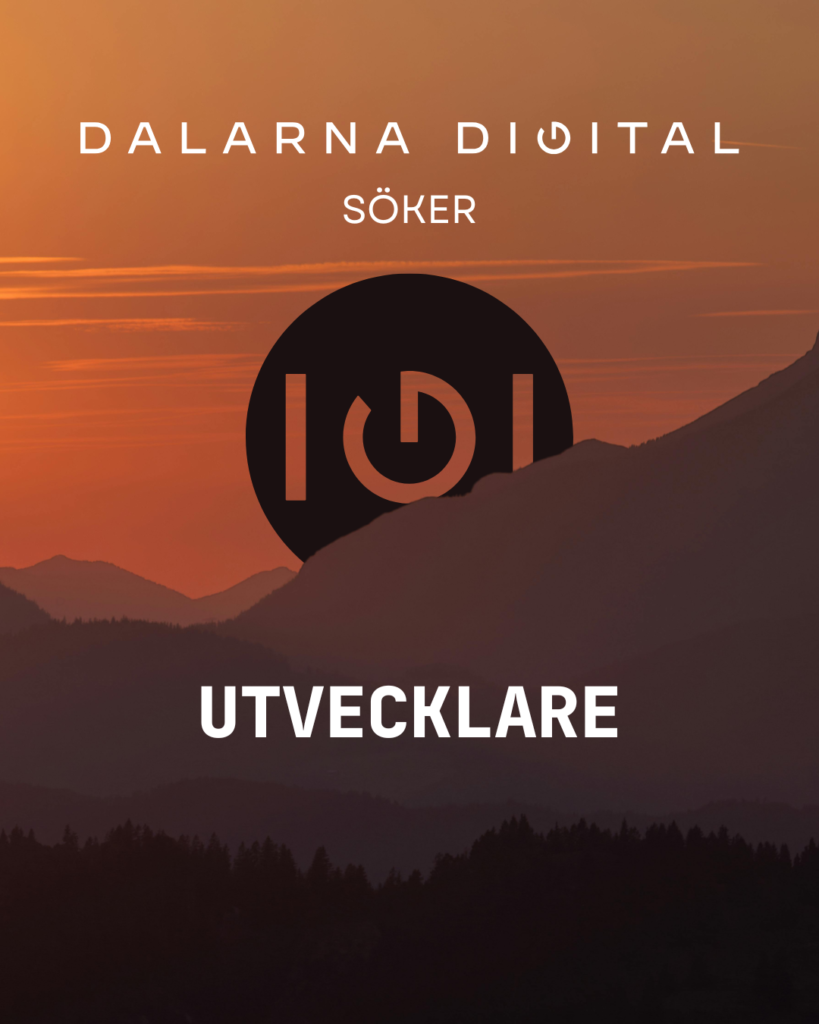 dalarna digital söker utvecklare